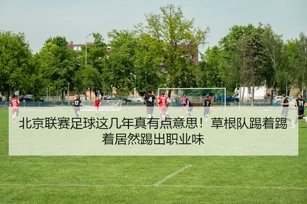 北京联赛足球这几年真有点意思！草根队踢着踢着居然踢出职业味